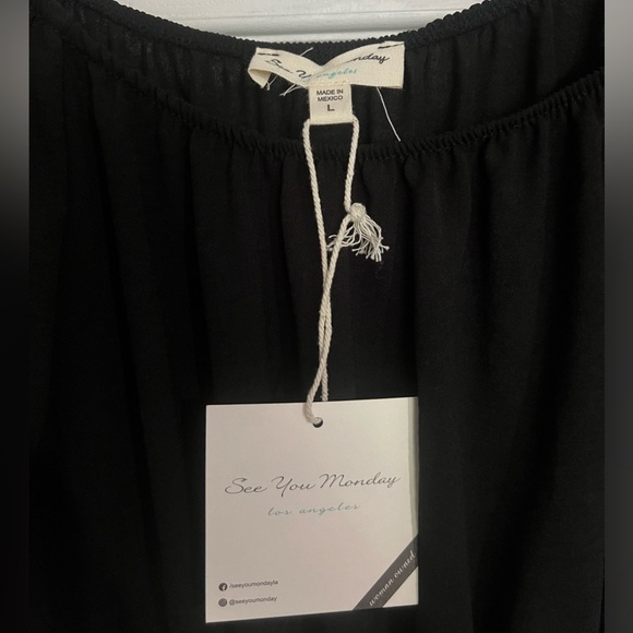 Black Midi Dress - Picture 3 of 3